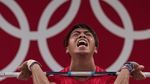 Momen Lifter Deni Gagal Rebut Medali di Olimpiade Tokyo 2020