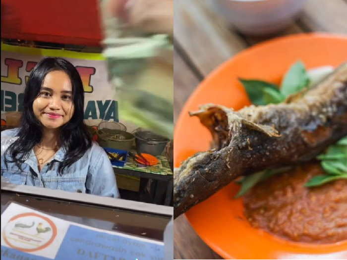 Penjual pecel lele cantik Parasnya Manis, Penjual Pecel Lele di Fatmawati Ini Dipuji oleh Netizen