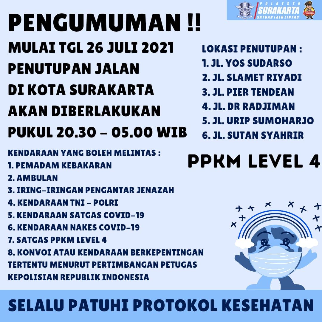 Perpanjangan ppkm level 4