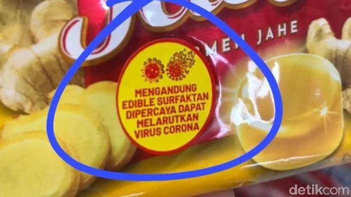 Beredar Permen Jahe Diklaim Melarutkan Virus Corona, Ini Kata BPOM