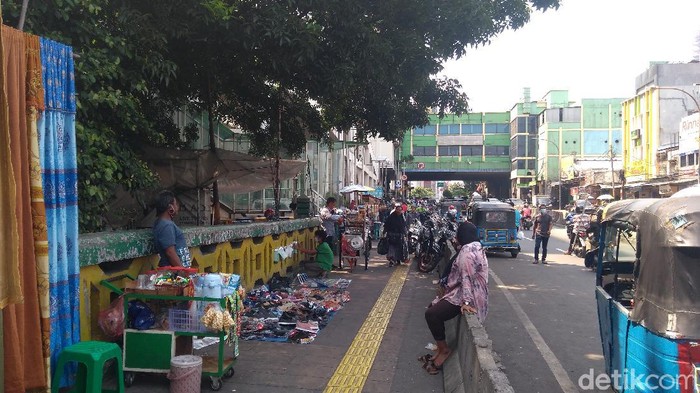 PKL di Tanah Abang (Adhyasta/detikcom)