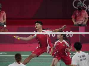 Hasil Bulutangkis Olimpiade 2020: Praveen/Melati Kalah, Jadi Runner-up Grup