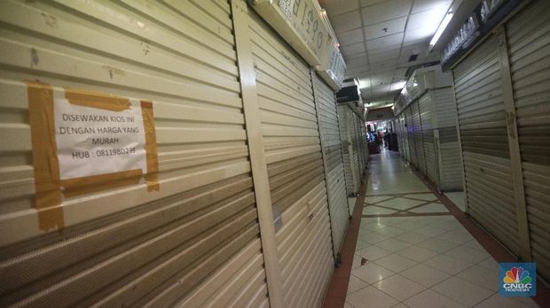 Ruko Pasar Tanah Abang. (CNBC Indonesia/Andrean Kristianto)