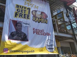 Akhir Kehebohan Promo Gratis Ramen Kecuali untuk Presiden di Garut