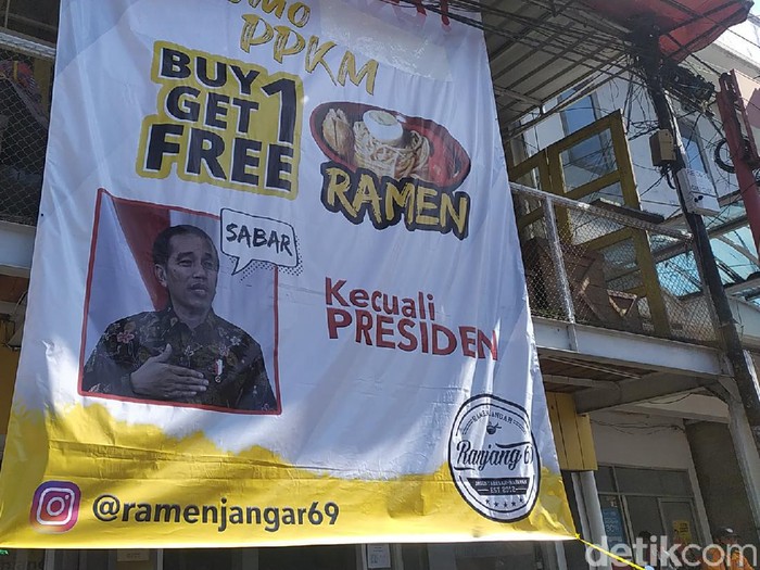 Warung Ramen di Garut bikin promo yang tak berlaku untuk Jokowi