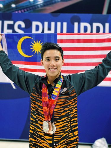 Atlet renang asal Malaysia Welson Sim.