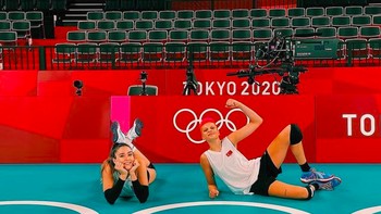 Zehra membagikan kegiatannya di sela-sela latihan Olimpiade 2020 di Tokyo. Foto: Instagram