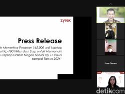 Zyrex Kebagian Pesanan Laptop Rp 700 Miliar dari Pemerintah