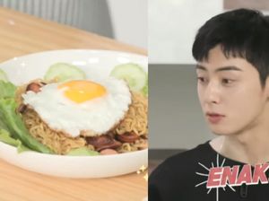 Cha Eun Woo Cicip Indomie Goreng Pertama Kali, Ini Reaksinya