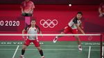 Potret Aksi Greysia Polii/Apriyani Rahayu Jadi Juara Grup A