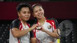 Potret Aksi Greysia Polii/Apriyani Rahayu Jadi Juara Grup A