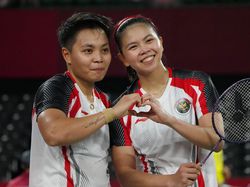 Potret Aksi Greysia Polii/Apriyani Rahayu Jadi Juara Grup A