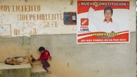 Pedro Castillo akan dilantik sebagai Presiden Peru pada Rabu (28/7/2021) mendatang. Ia dinyatakan sebagai pemenang pemilihan presiden putaran kedua 6 Juni lalu mengalahkan Keiko Fujimori. AP Photo/Franklin Briceno  