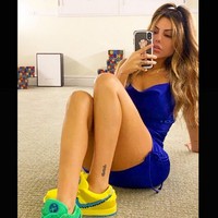 Model Brazil ini jadi viral setelah dilarikan ke rumah sakit karena harus segera melakukan operasi. Liziane mengalami keracunan karena filler di wajah dan bibirnya. Foto: dok. Instagram/@liziane_gutierrez