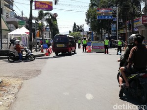 PPKM Level 4, Polres Sumedang Terapkan Sistem Ganjil Genap