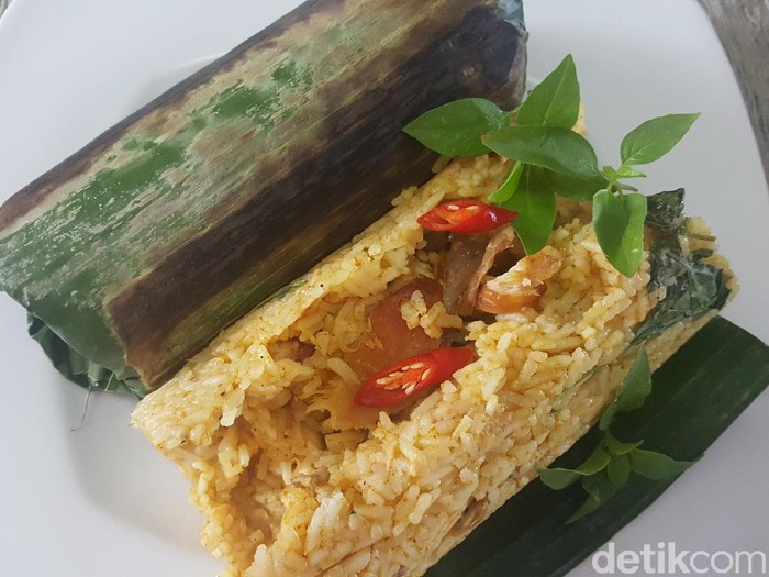 Resep Nasi Bakar Ayam Kemangi