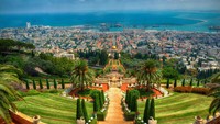 Di Israel, rumah ibadah Bahai bernama Taman Bahai Haifa. (Getty Images)
