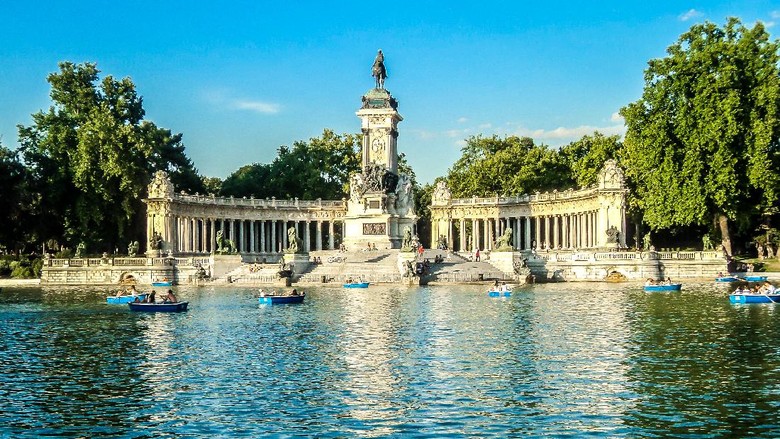 Taman Retiro di Madrid  masuk daftar situs warisan budaya dunia UNESCO pada Minggu (25/7/2021).
