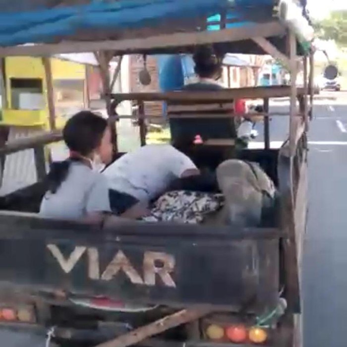 viral jenazah dibawa motor roda tiga