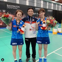 Pasangan pebulutangkis Yuki Fukushima dan Sayaka Hirota dijadwalkan akan melawan wakil Indonesia, Greysia Polii dan Apriyani Rahayu pada Selasa (27/7/21) dalam Olimpiade Tokyo 2020. Pertandingan tersebut akan berlangsung di Musasiho Forest Sport Plaza. Foto: Instagram/@bluvic01