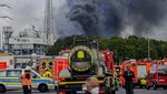 Asap Hitam di Langit Jerman Gegera Ledakan di Kawasan Industri