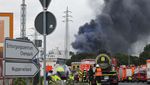 Asap Hitam di Langit Jerman Gegera Ledakan di Kawasan Industri