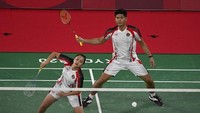 Ganda campuran andalan Indonesia Praveen Jordan/Melati Daeva Oktavianti berada di peringkat 5. AFP/ALEXANDER NEMENOV
