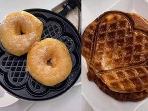 Chef William Gozali Bikin Waffle Unik, Pakai Donat dan Tahu Gejrot