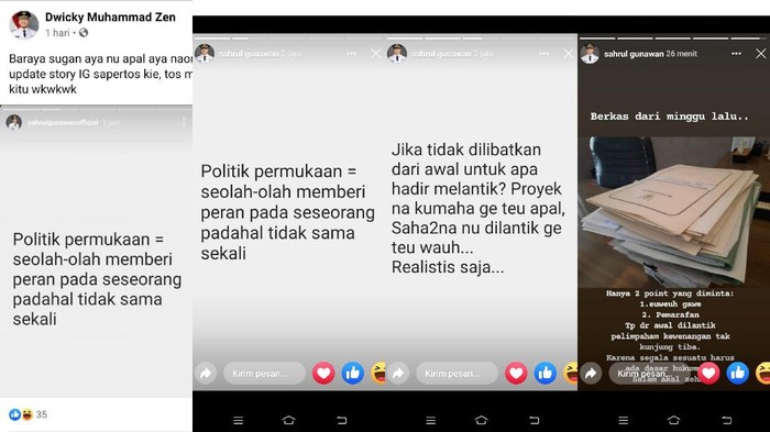Curhatan Wabup Bandung Sahrul Gunawan.