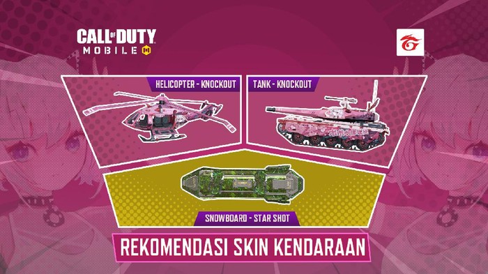 Deretan Skin Kendaraan Yang Wajib Kamu Miliki di Call of Duty: Mobile