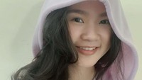 Felicia Tissue mengembangkan senyum manisnya. Foto: Instagram Felicia Tissue