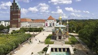 Koloni Seniman Darmstadt di Mathildenhohe di Jerman juga turut masuk dalam daftar Situs Warisan Dunia UNESCO. Dok. Nikolaus Heiss via www.whc.unesco.org. Dok. Nikolaus Heiss via www.whc.unesco.org.