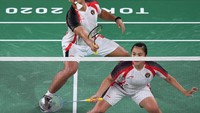 Mereka kalah dua gim langsung 17-21, 15-21 dari pasangan nomor satu dunia tersebut.