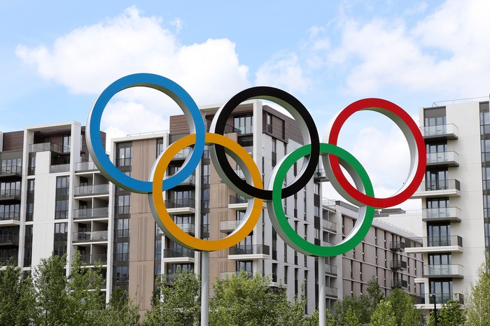 LONDON - JULY 12: General views of the Olympic Village at the Olympic Park on July 12, 2012 in London, England. (Photo by Scott Heavey/Getty Images)