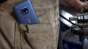 Fitur lain Nokia XR20 adalah speaker OZO dengan semburan suara yang diklaim detail. Foto: Nokia