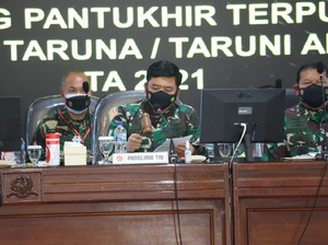Panglima TNI Pimpin Sidang Pantukhir Terpusat Akademi TNI