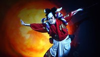 Kabuki kembali mencuri perhatian publik dunia usai tampil dalam pembukaan pesta olahraga terbesar dunia, yakni Olimpiade Tokyo 2020 pada Jumat (23/7) lalu. Getty Images/Carl Court.