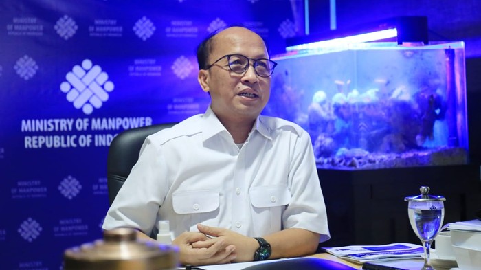 Sekretaris Jenderal Kemnaker Anwar Sanusi
