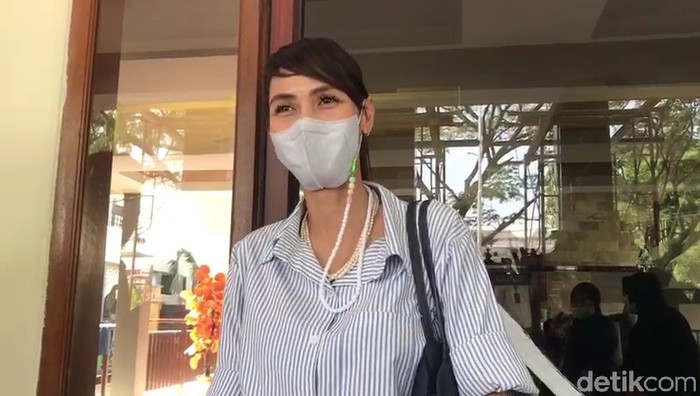 Wenny Ariani di Pengadilan Negeri Tangerang Rabu (28/7/2021).