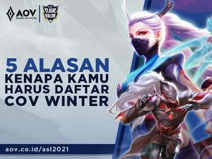 5 Alasan Harus Ikut Turnamen Clash of Valor (COV) Winter Arena of Valor