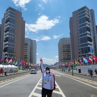 Aku kuliah sambil latihan, ketertarikan saya pada dunia angkat besi. Sementara kalau di Aceh anak perempuan itu kebanyakan di pesatren. Dan Nurul kepengen mencoba sesuatu yang berbeda, kata Nurul melalui pesan suara kepada Wolipop, Kamis (29/7/2021) di sela-sela persiapannya bertanding di Olimpiade Tokyo 2020. Foto: Dok. pribadi Nurul Akmal.