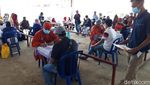Boyolali Vaksinasi Serentak Pedagang di 15 Pasar Tradisional
