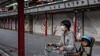 Hal ini karena Jepang menutup pintu untuk kunjungan turis di tengah melonjaknya kasus COVID-19 di sana.Carl Court/Getty Images.