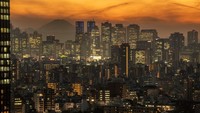 Saat ini, kondisi Asakusa begitu sepi. Hanya ada beberapa orang saja yang mampir ke sana. Carl Court/Getty Images.