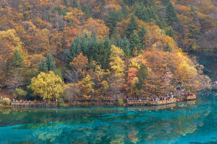 Five Flower Lake di China Five Flower Lake di China