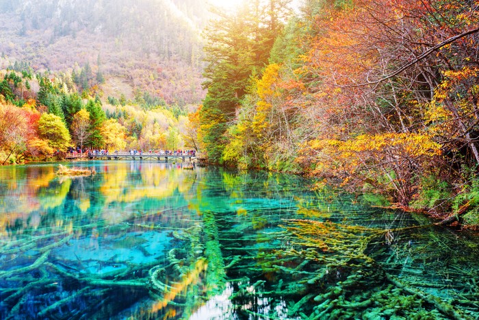 Five Flower Lake di China