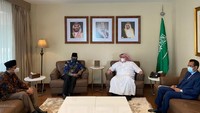 Berdasarkan kebijakan umrah itu, pihak Kementerian Agama menyambangi Duta Besar Arab Saudi di Jakarta, seperti dilaporkan Direktur Bina Umrah dan Haji Khusus, Direktorat Jenderal Penyelenggaraan Haji dan Umrah, Nur Arifin. Dok.Kemenag  