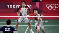 Kevin Sanjaya Sukamuljo/Marcus Fernaldi Gideon terhenti di babak 8 besar Olimpiade Tokyo 2020. The Minions mengaku memang bermain buruk. ANTARA FOTO/Sigit Kurniawan  