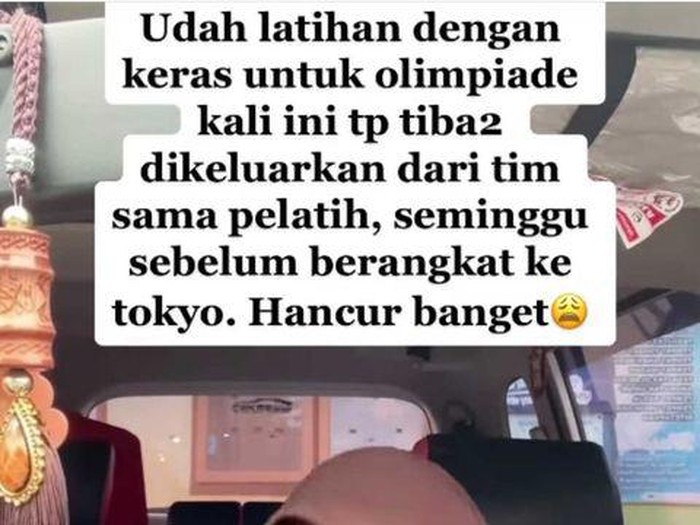 KIsah wanita yang mengaku dikeluarkan oleh pelatoj dan gagal berangkat ke Tokyo. KIsah wanita yang mengaku dikeluarkan oleh pelatoj dan gagal berangkat ke Tokyo.