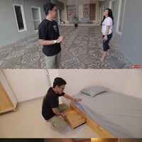 Penulis dan YouTuber Arief Muhammad juga mempunyai kosan di Yogyakarta. Kosan ini terdiri dari 12 kamar yang dilengkapi AC, TV, hingga kelas VIP. (Foto: YouTube dan Instagram